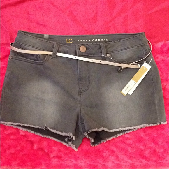 LC Lauren Conrad Denim - NWT LC Lauren Conrad Cut Off Denim Shorts Size 8
